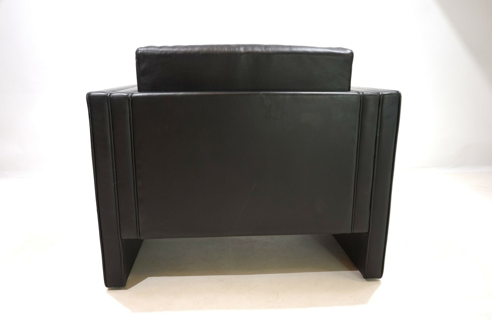 755.0 Knoll Studio Line Leather Armchair By Jürgen Lange, 1970 photo