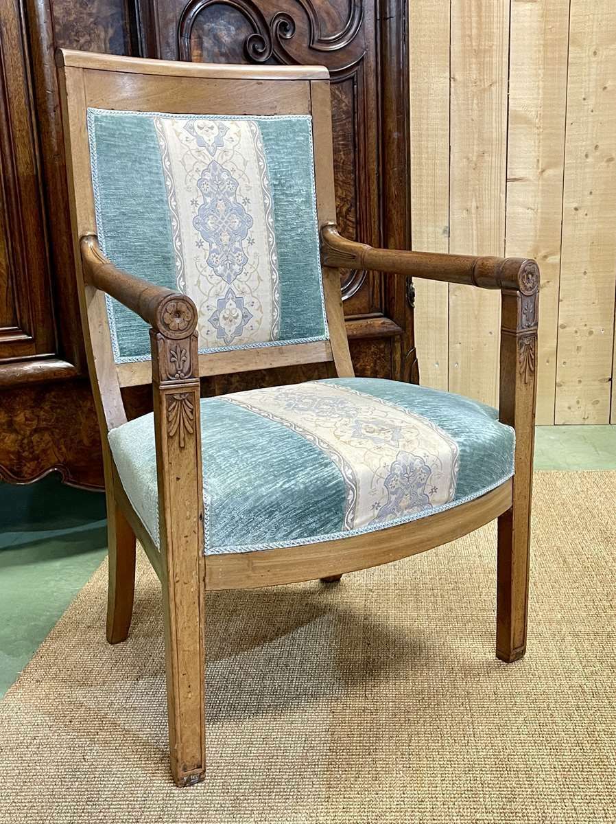 Restoration Period Armchair In 19th Century photo 890.0