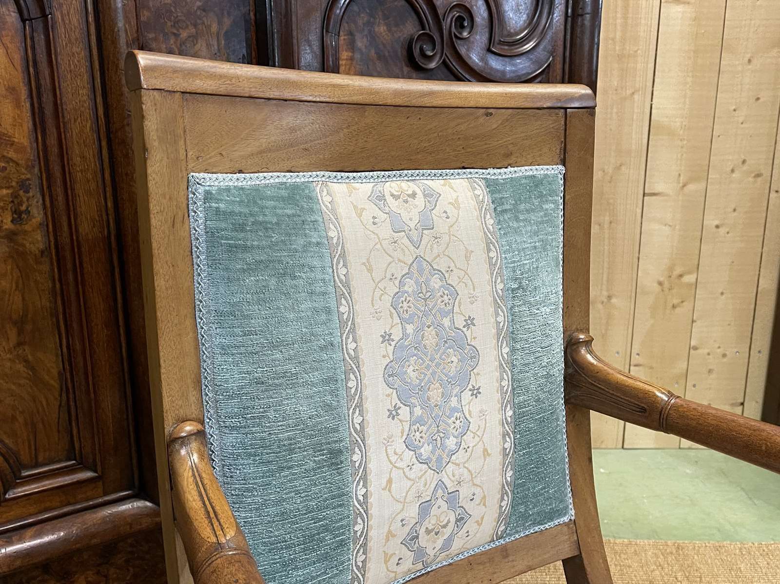 Restoration Period Armchair In 19th Century photo buy
