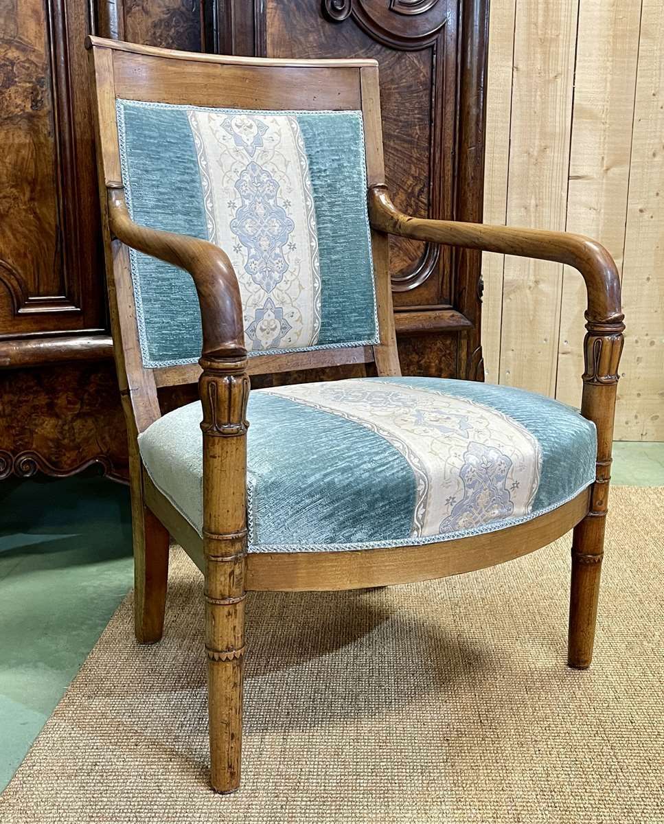 Restoration Period Armchair In 19th Century photo 890.0