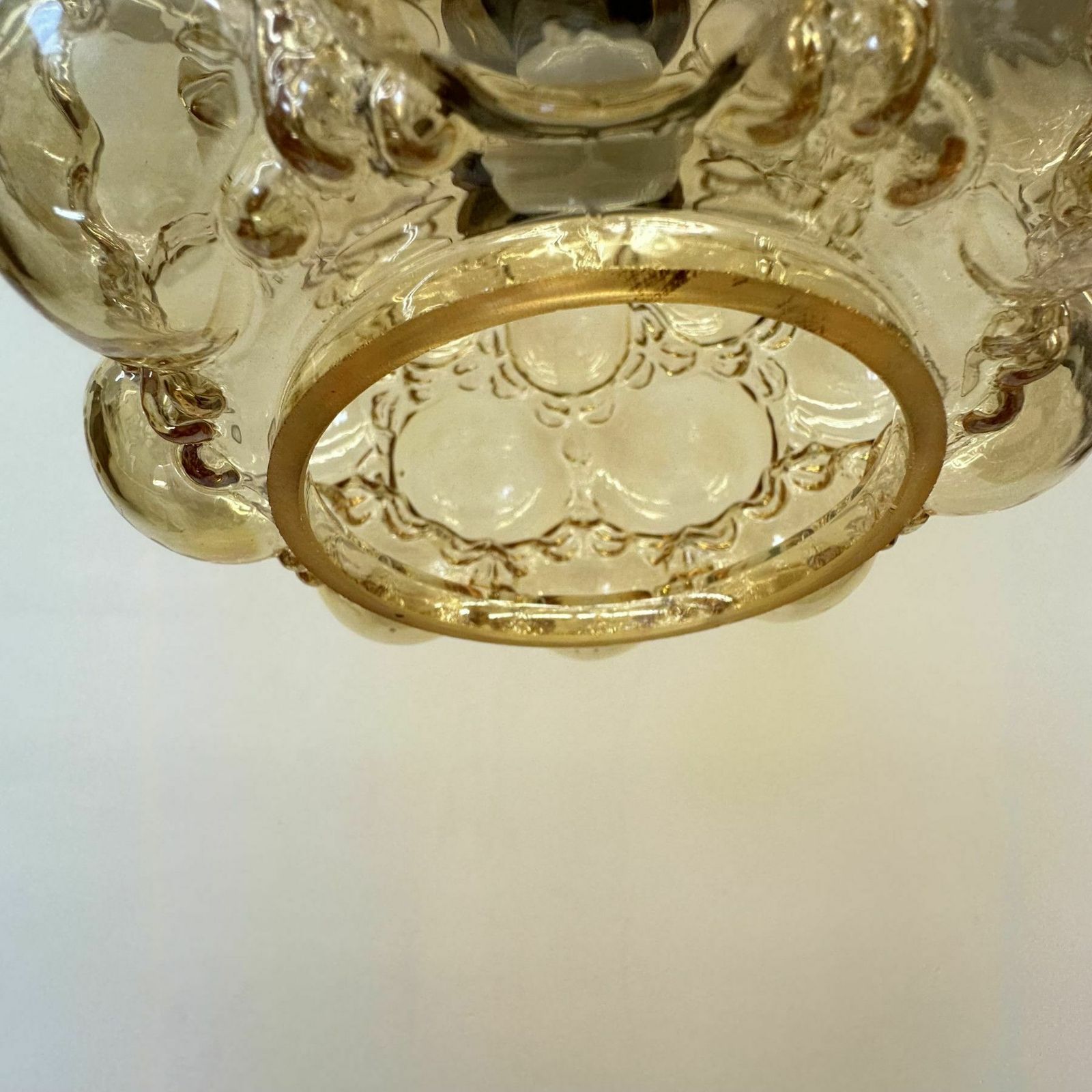 photo vinterior Helena Tynell Bubble Hanglamp, Jaren 1970