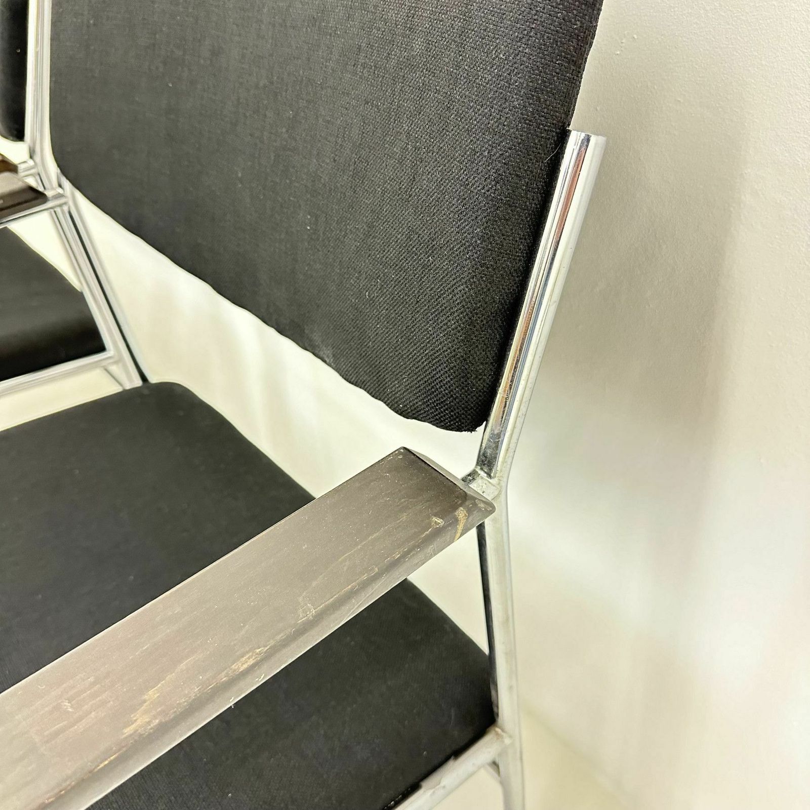 Gijs Van Der Sluis Minimalist Lounge Chair, Jaren 1970 photo vintage