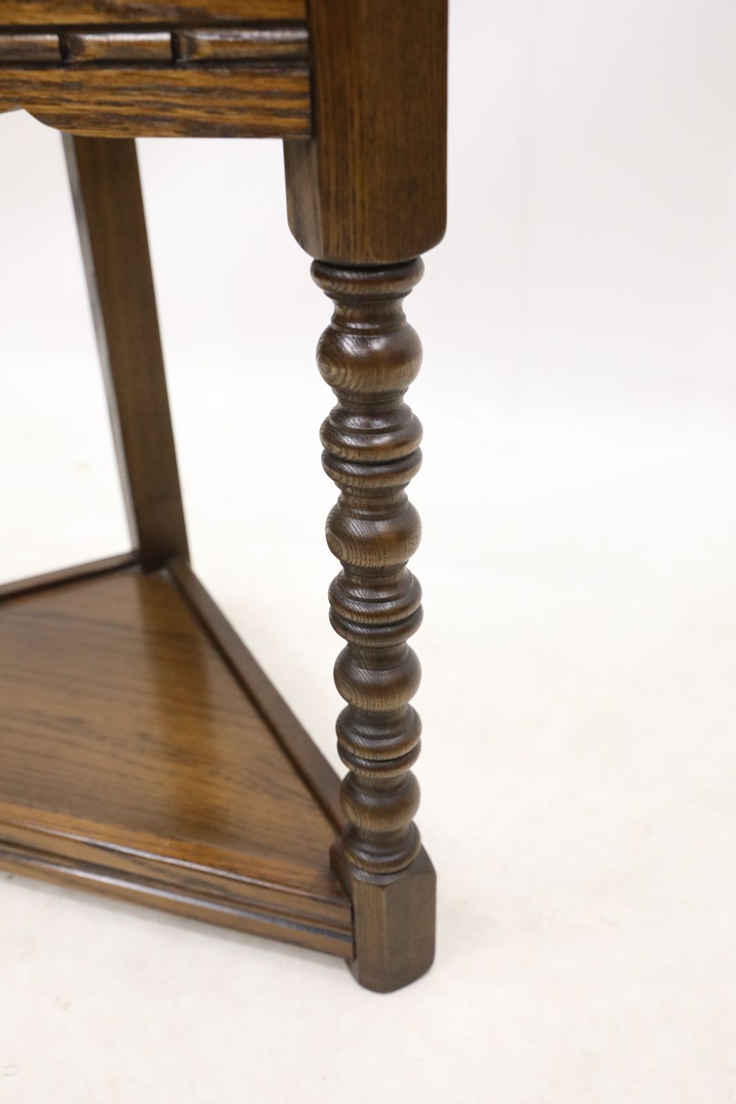 Old Charm 75 Anniversary Corner Display Cabinet Light Oak Free Uk Delivery photo vintage