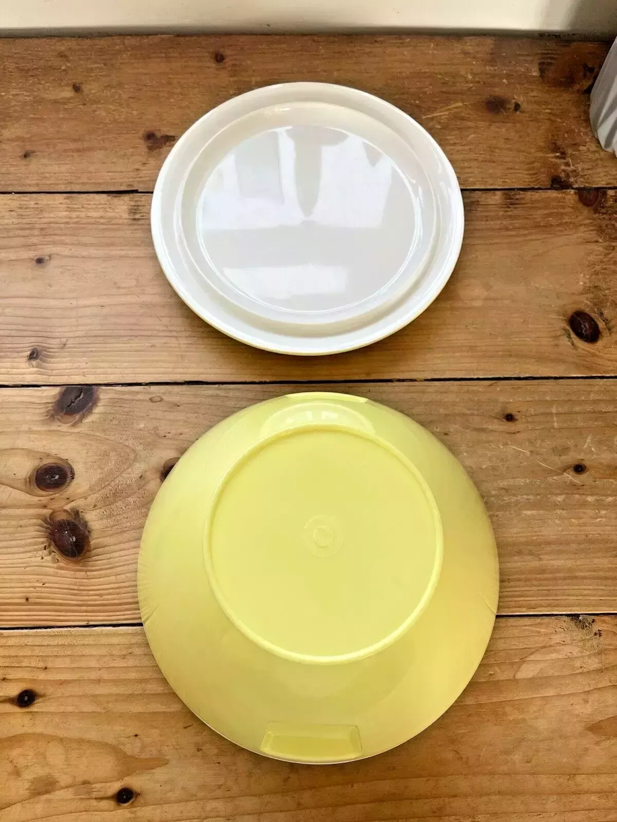 photo for sale Vintage Retro 70's Canary Yellow Plastic Ufo Ice Bucket Cocktail Bar Accessory