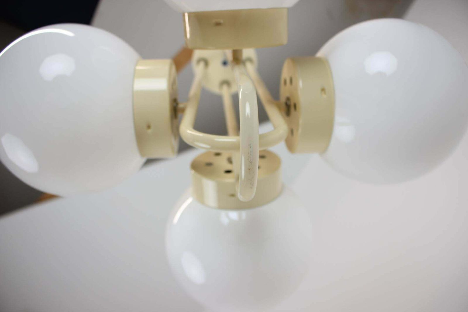 Mid Century Chandelier By Instala Decin, 1970s, Czechoslovakia photo for sale
