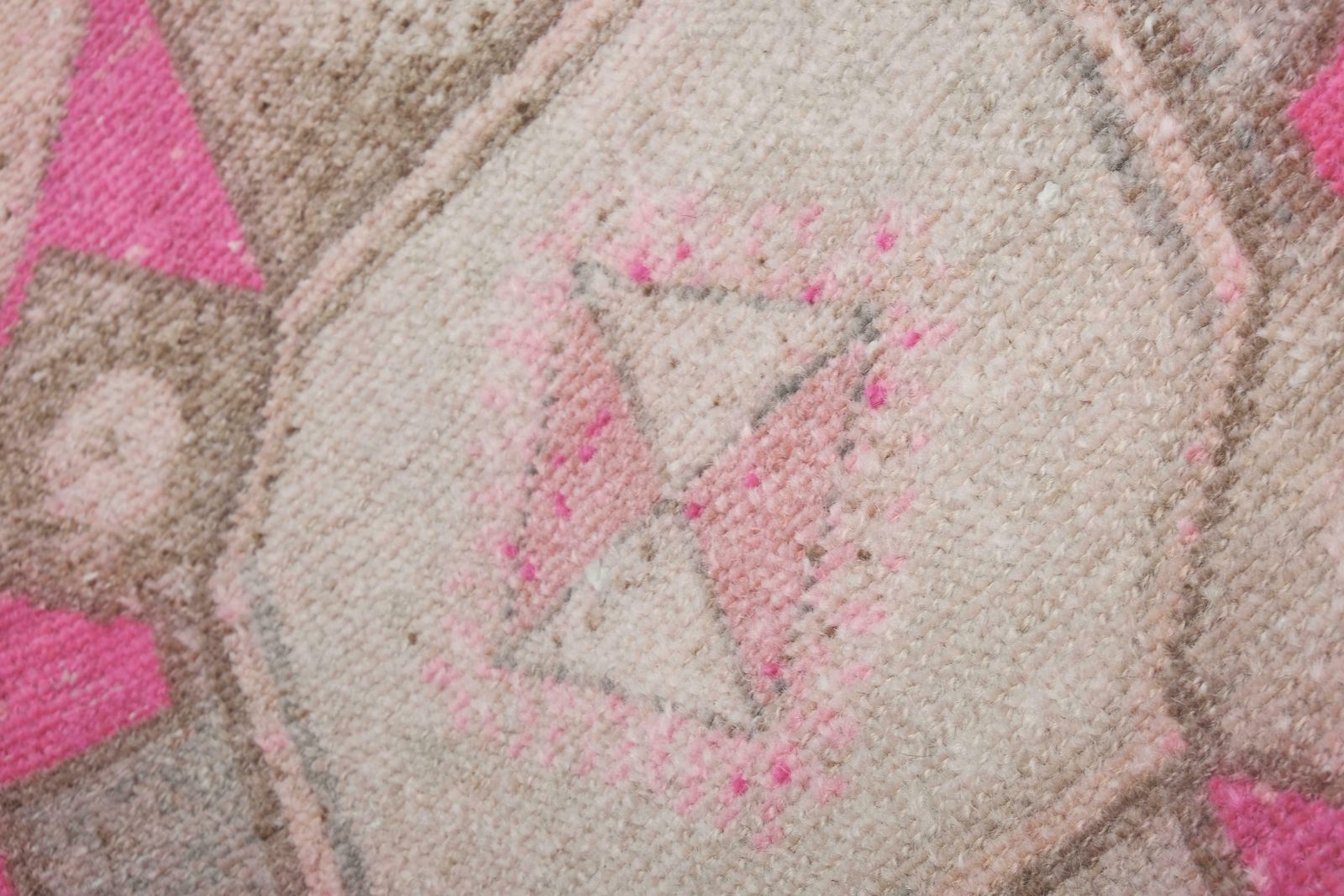 1960s Distressed Extra Long Turkish Runner Rug   Stair Carpet 2'6'' X 24'1'' photo vintage