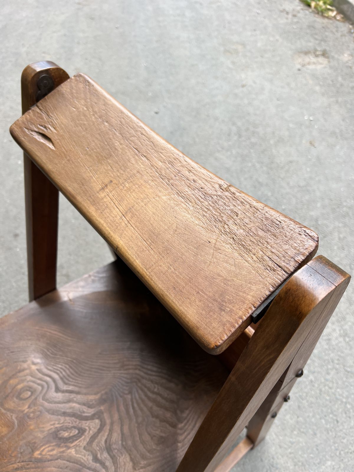 photo buy Stunning Arts & Crafts  Chapel  Chairs Matching Set Of 8 With Rear Bible Holder
