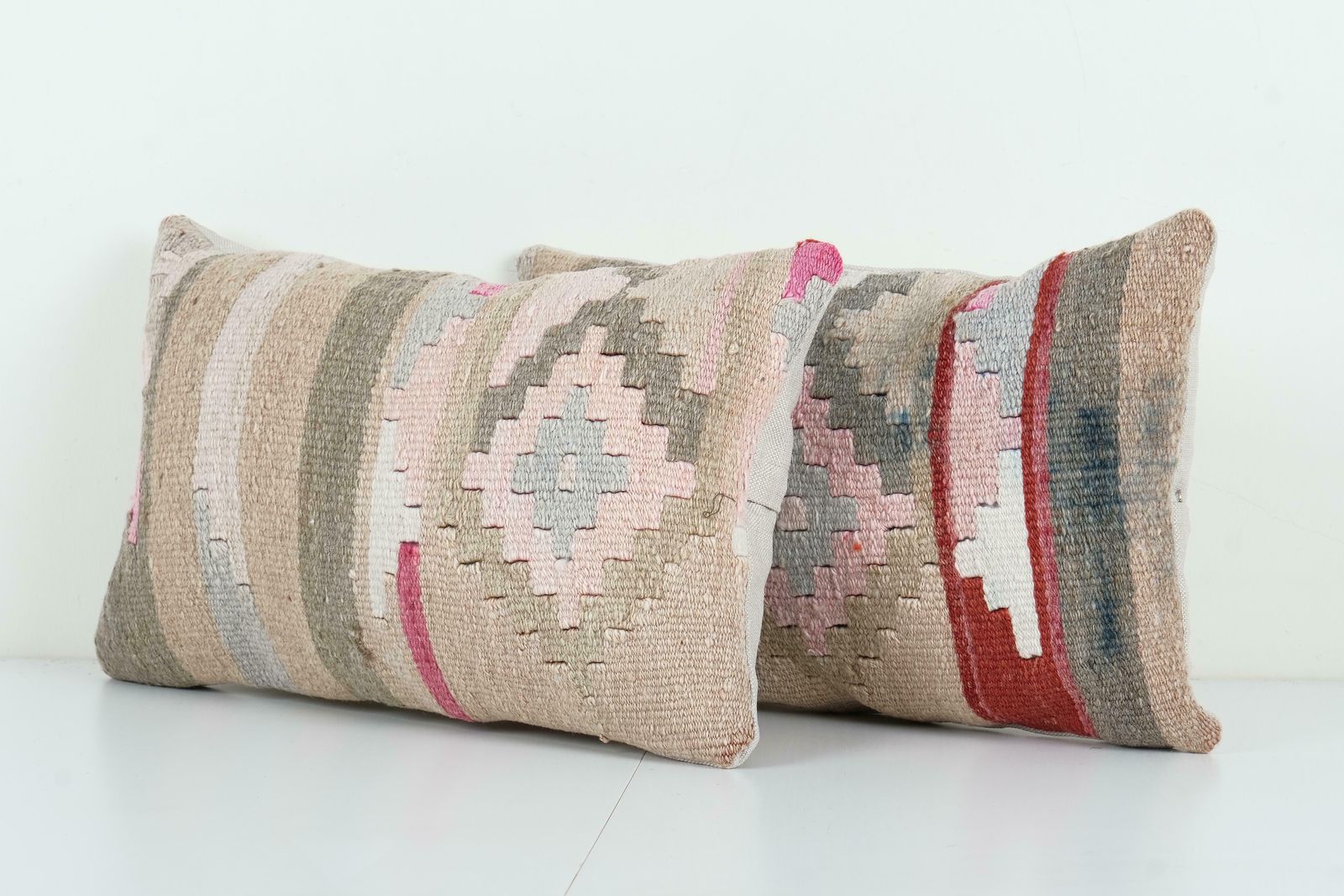 Turkish Kilim Pillow Cover   A Pair photo for sale