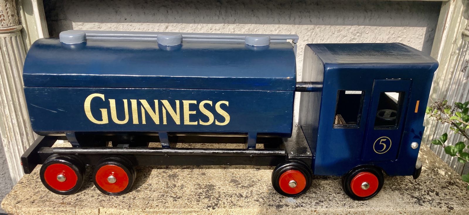 20th Century Folk Art Shop Display Guinness Truck photo Home Decor