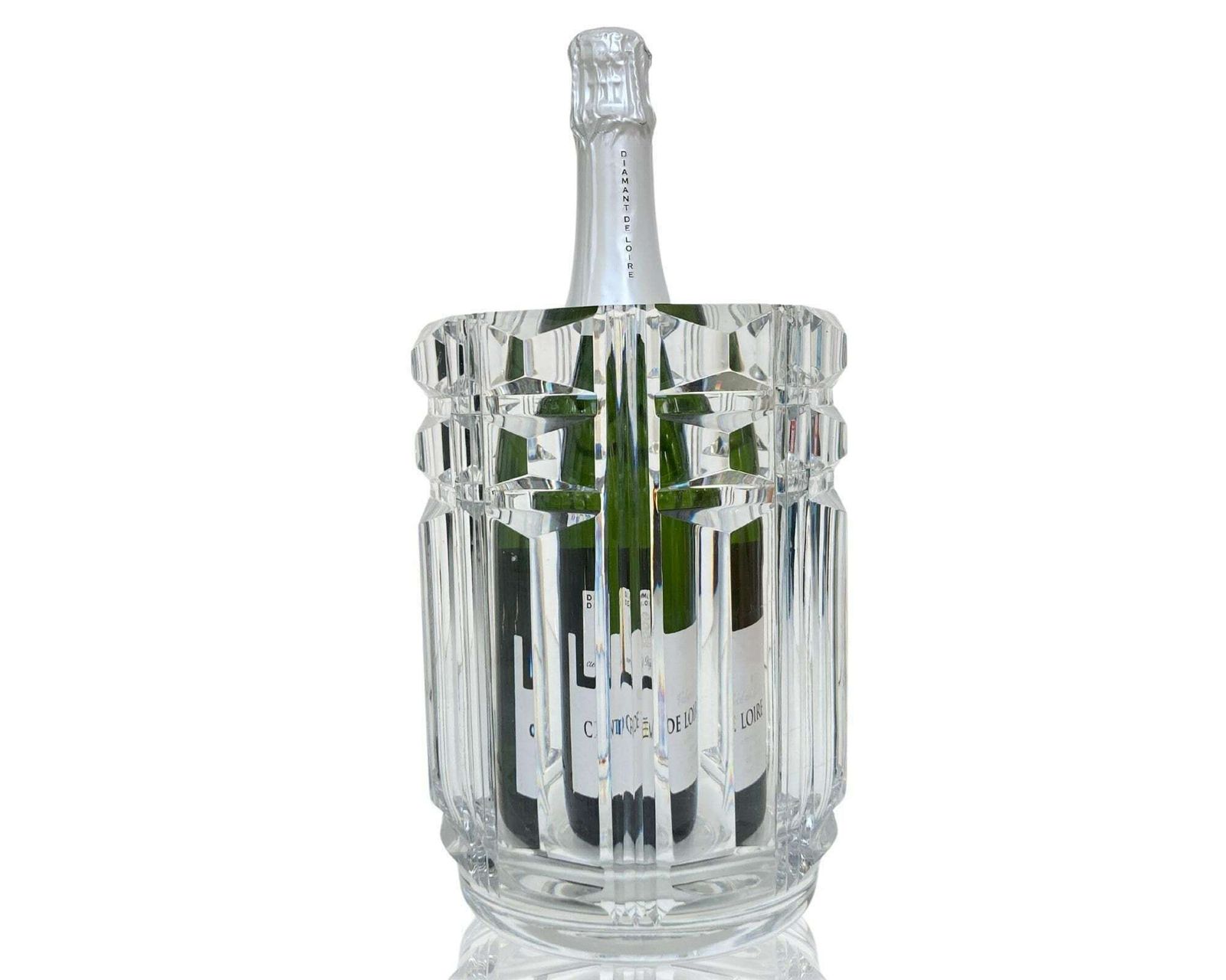 Kristallen Champagnekoeler | 1 Stuk | Uit België | Zwaar: 10,9 Lbs / 5 Kilo photo Woonaccessoires