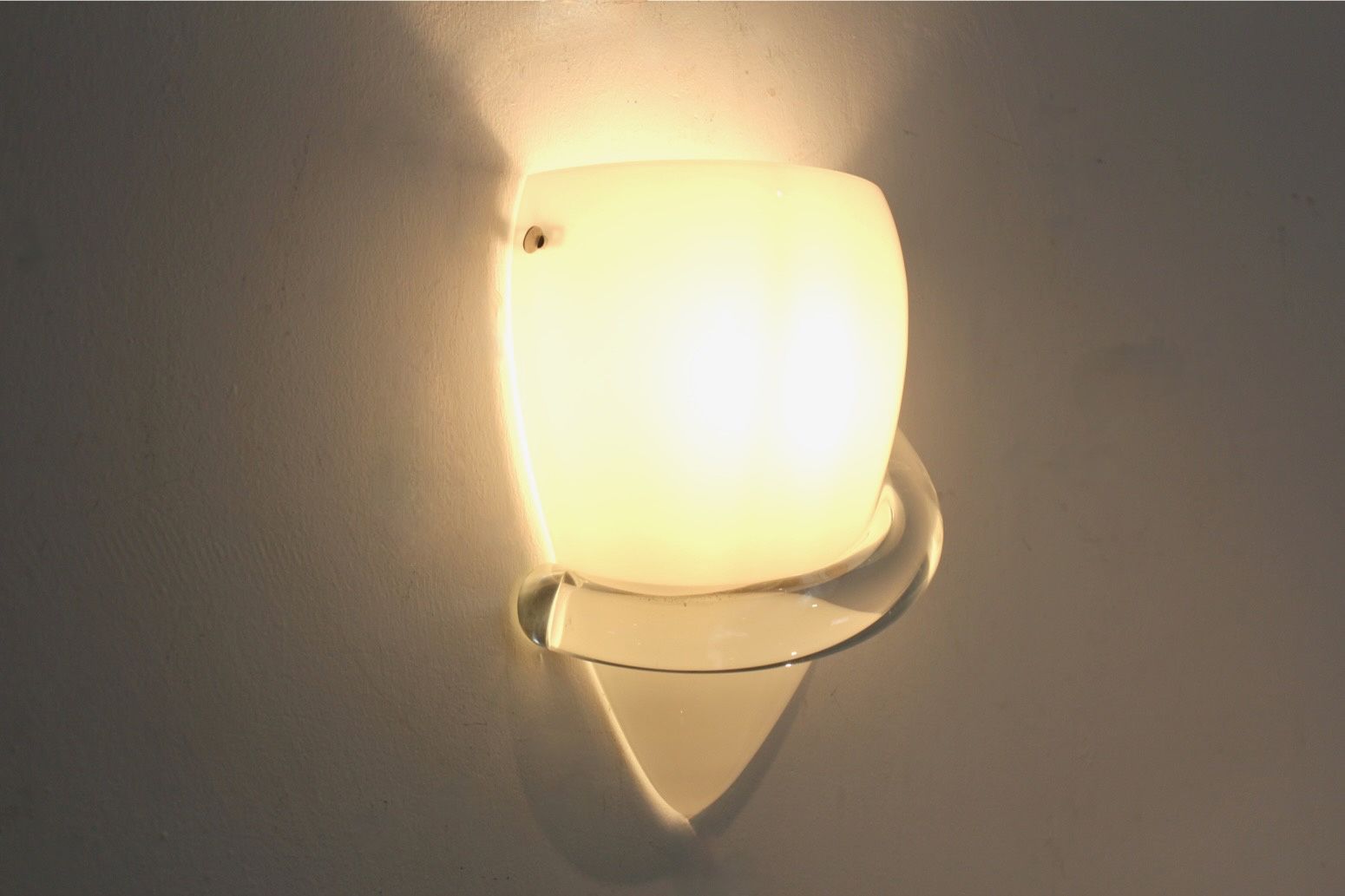 Venini Murano Glass ‘Swan’ Wall Sconce By Tina Aufiero, Stock Of 5 photo for sale