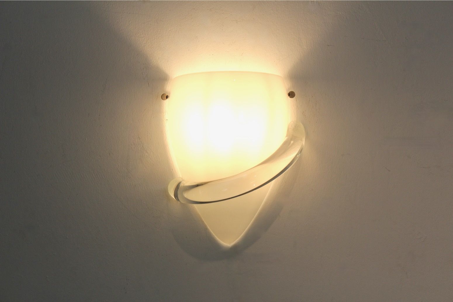 Lighting Venini Murano Glass ‘Swan’ Wall Sconce By Tina Aufiero, Stock Of 5 photo