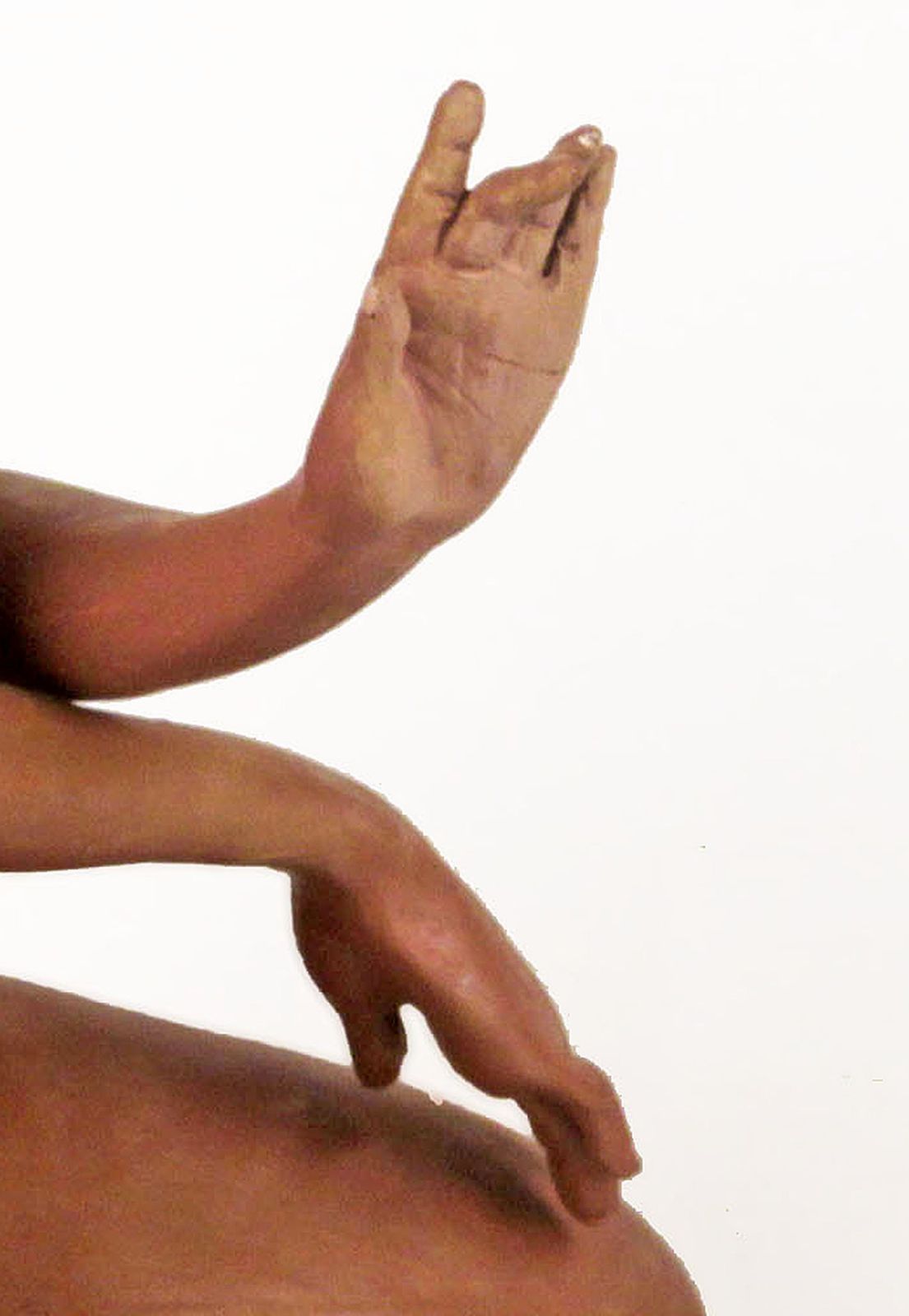 2018 Hand Painted Resin Woman Sculpture 'Aurea' In Dark Skinned Version By Argentine Multidisciplinary Artist Iara Kaumann Madelaire photo furniture