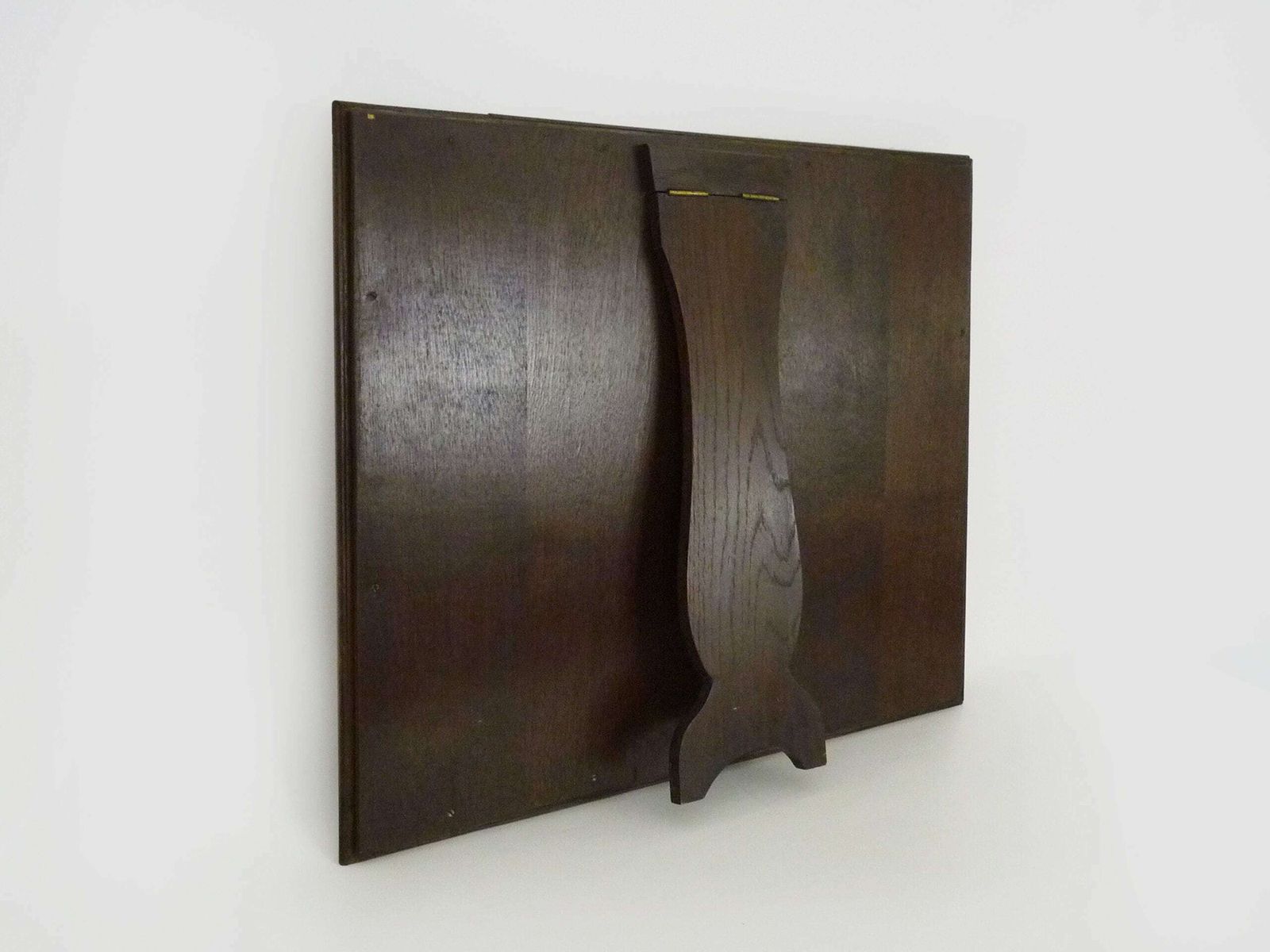photo furniture Very Large Psyche Mirror In Walnut Wood. Orthodox Bible Mirror. 19th Century. 53x63 Cm   20.86x24.80 "