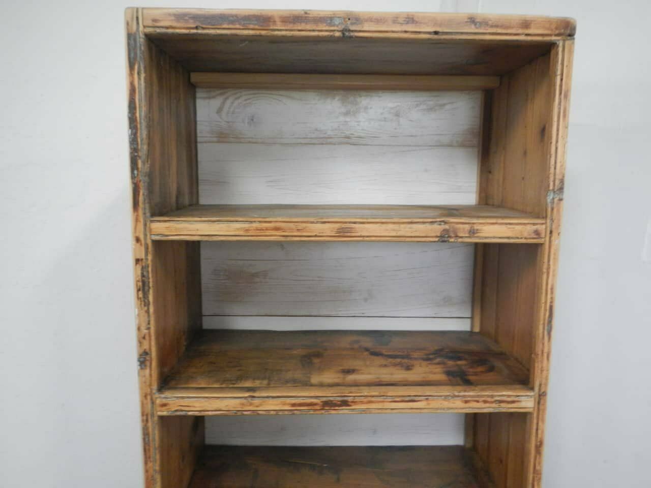 photo furniture Fir Wood Shelf, 1950, 1950s, Vintage