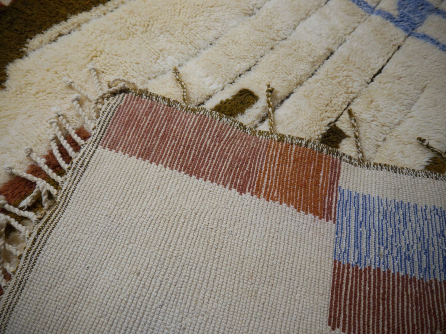 Vintage Beni Ourain Moroccan Berber Rug 12 X 9.2 Ft Mrirt Extra Large photo furniture