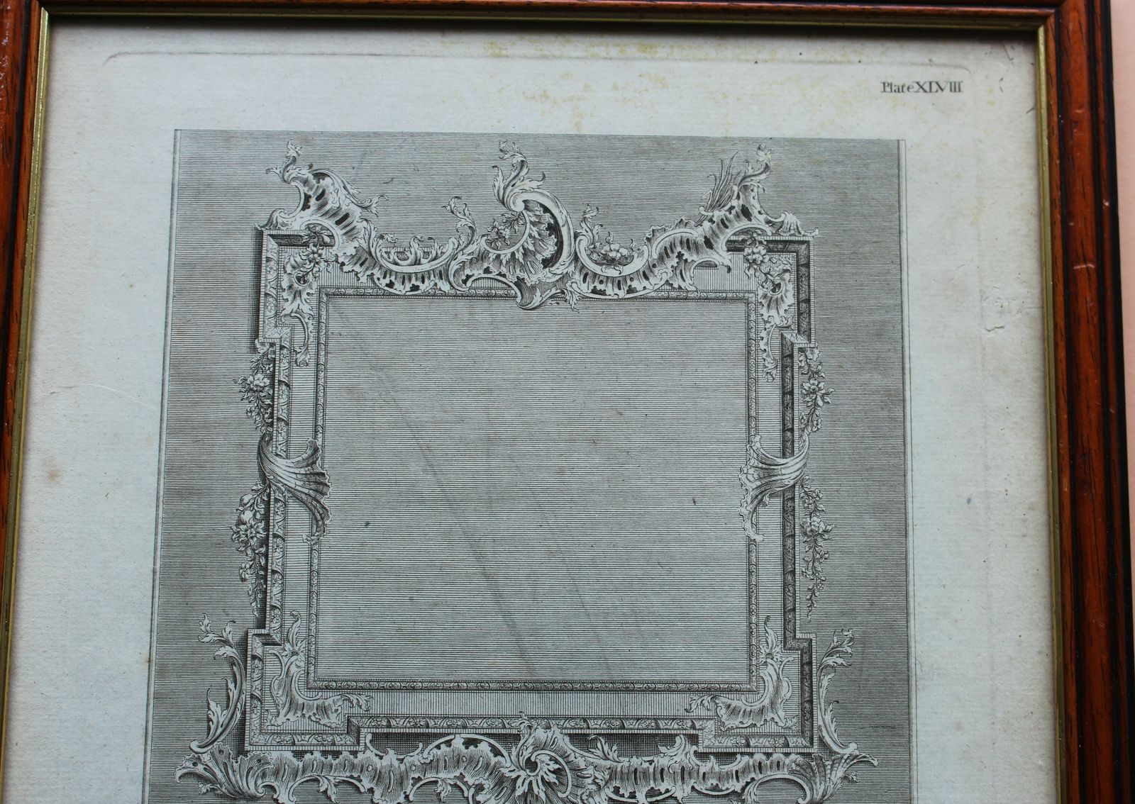 Original 18th Century Plate Xlviii From Swan’s British Architect By Abraham Swan Engraved By Edward Rooker C1745. photo for sale