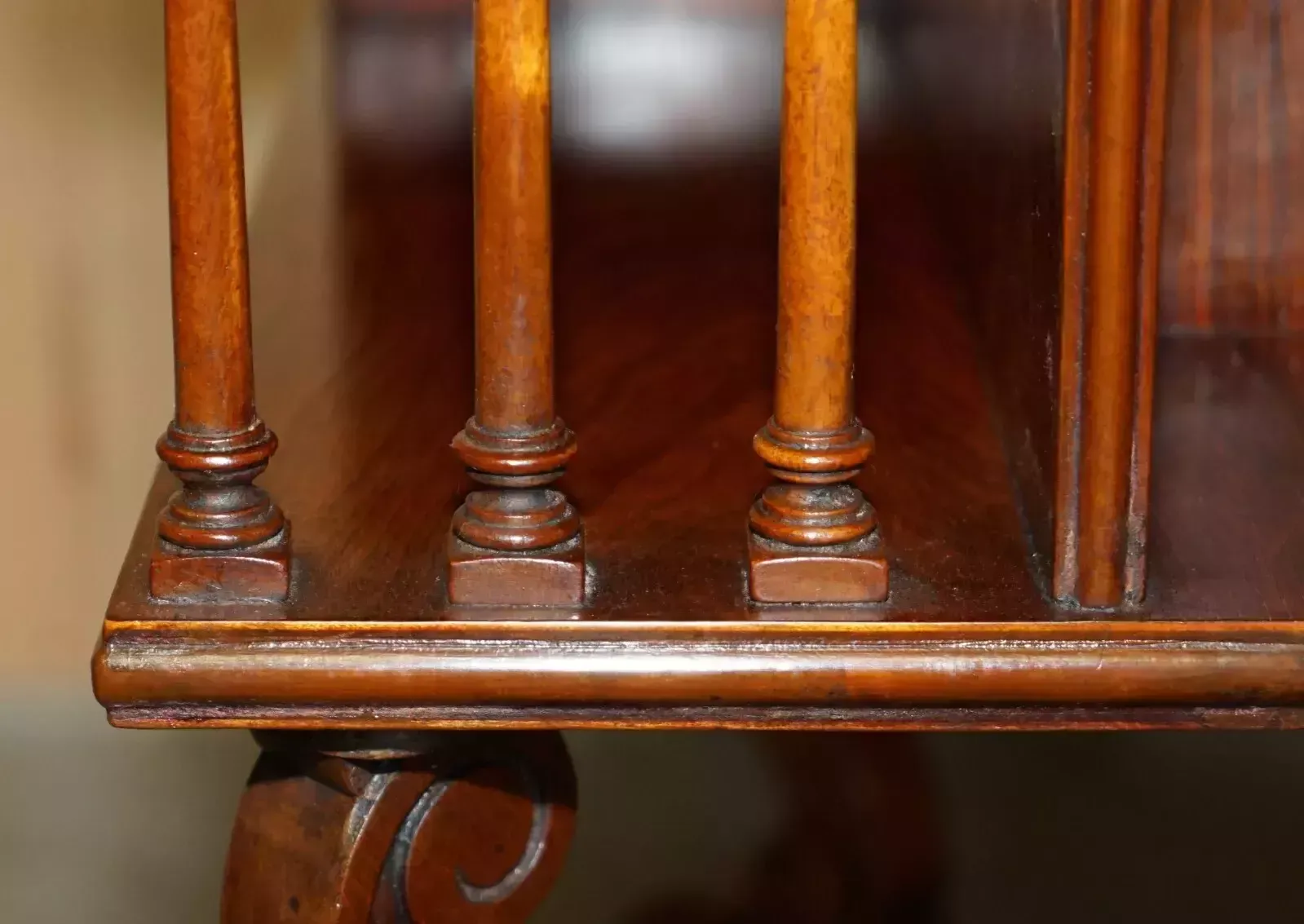 photo furniture Fully Restored Museum Quality English Regency Circa 1820 Rosewood Book Table