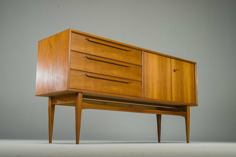 Mid Century Teak Type Rt 200 Sideboard Made Of Teak By Heinrich Riestenpatt For Rt Möbel, 1960s photo buy