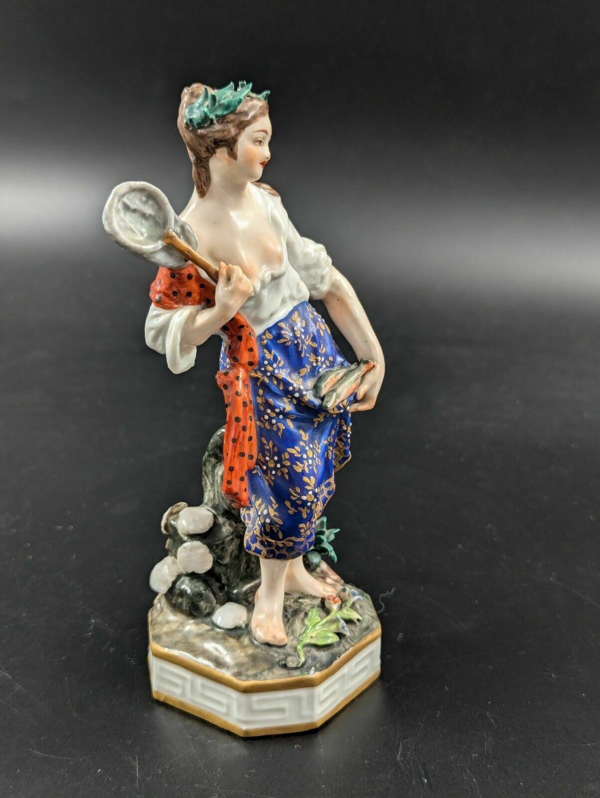 Antique Derby Figurine, "Water Element" C. 1800. photo buy