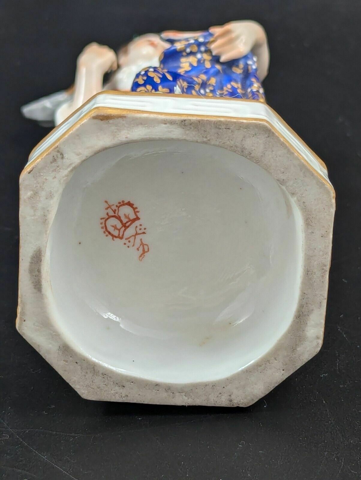 photo furniture Antique Derby Figurine, "Water Element" C. 1800.