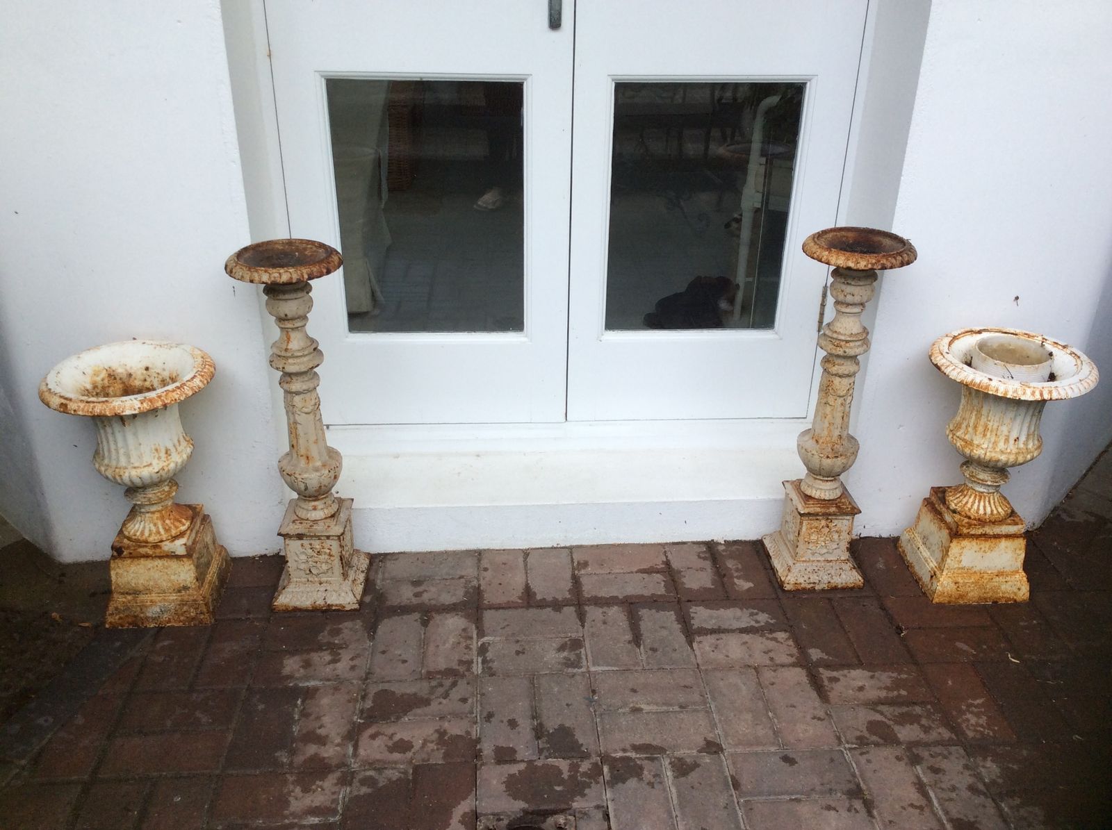 Antique French Cast Iron Collectibles