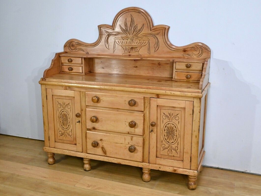 Pine Sideboard, Wales – 1920, 1920s photo for sale