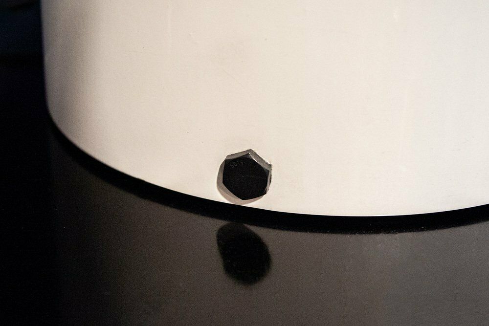 Atollo Table Lamp By Vico Magistretti For Oluce, Italy, 1977 photo for sale