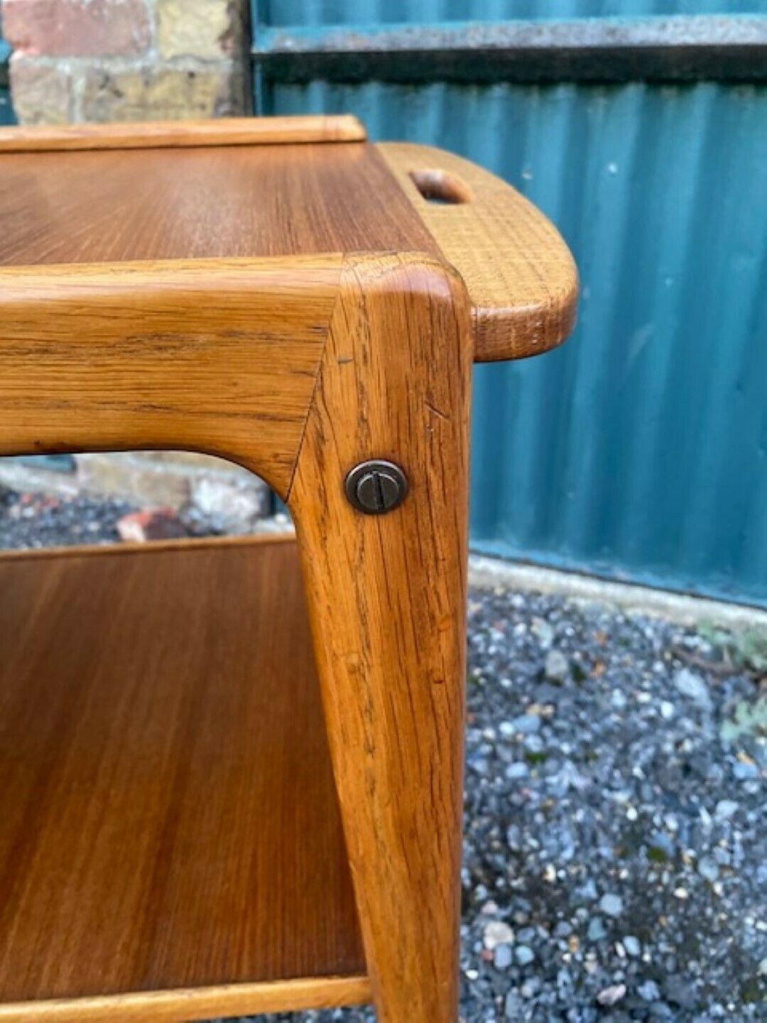 Mcm 'Thea' Teak & Oak Drinks Trolley / Bar Cart By Yngve Ekstrom, Sweden, 1950s photo vinterior