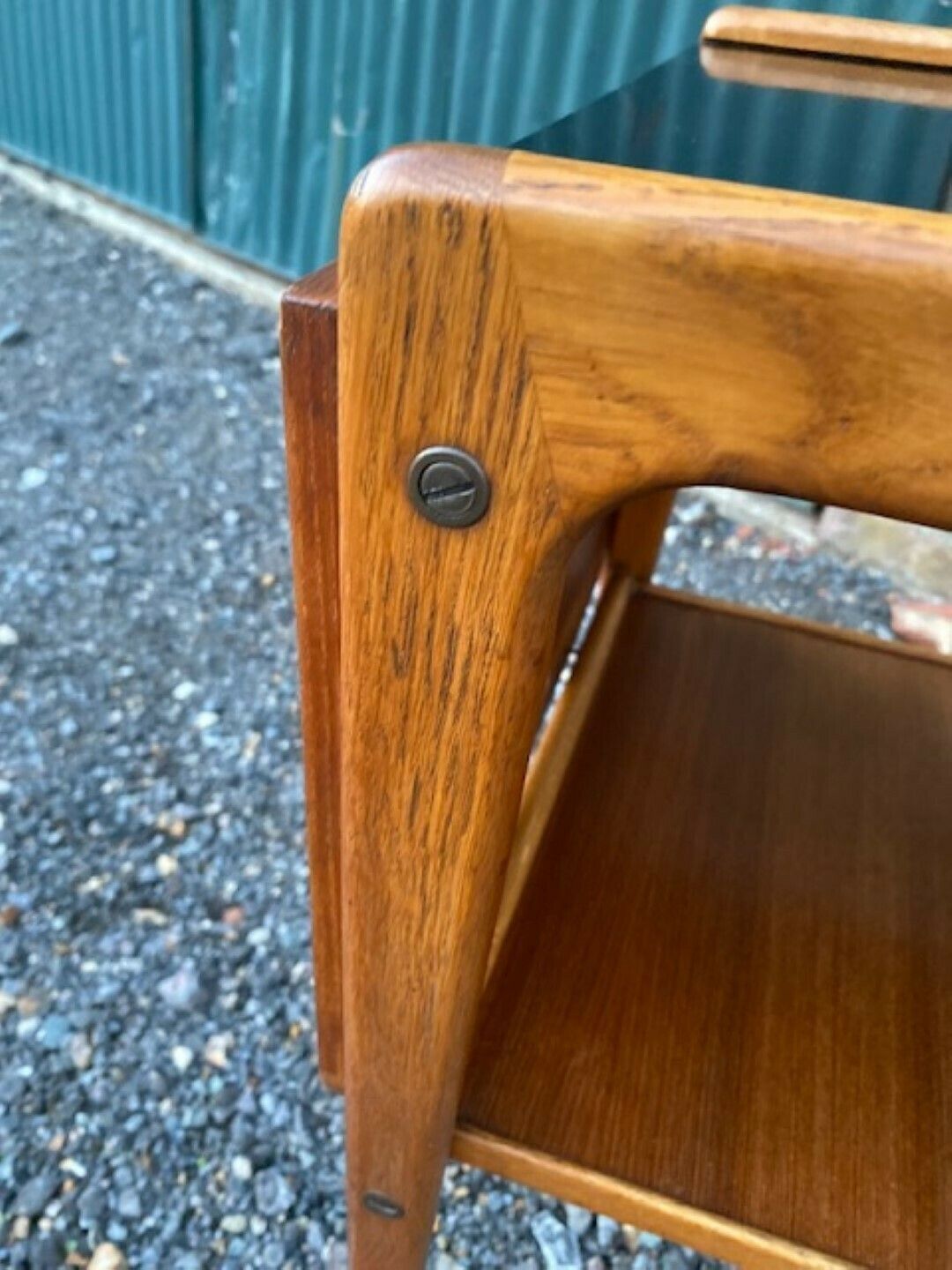 Mcm 'Thea' Teak & Oak Drinks Trolley / Bar Cart By Yngve Ekstrom, Sweden, 1950s photo buy