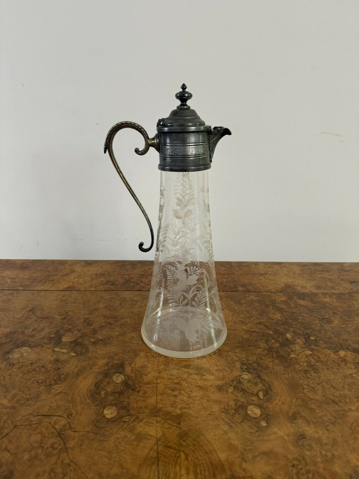Wonderful Quality Victorian Claret Jug photo vinterior