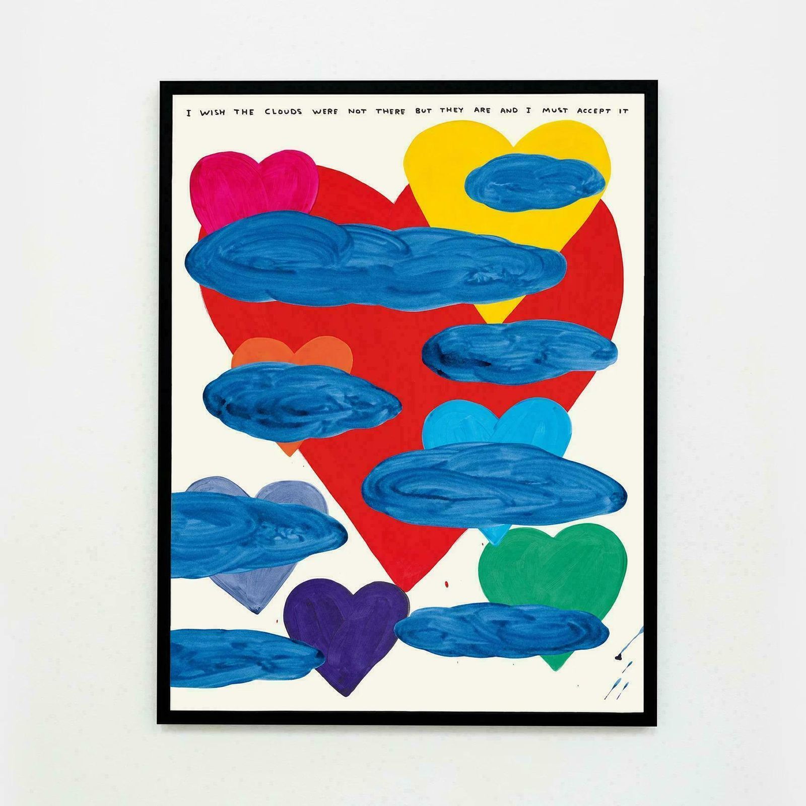 David Shrigley David Shrigley, I Wish The Clouds Were Not There, 2024 2024 photo furniture
