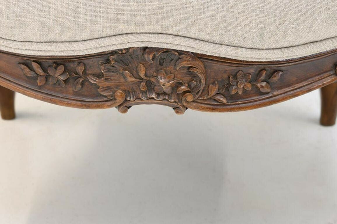 Pair Of French Rosewood Open Armchairs photo buy