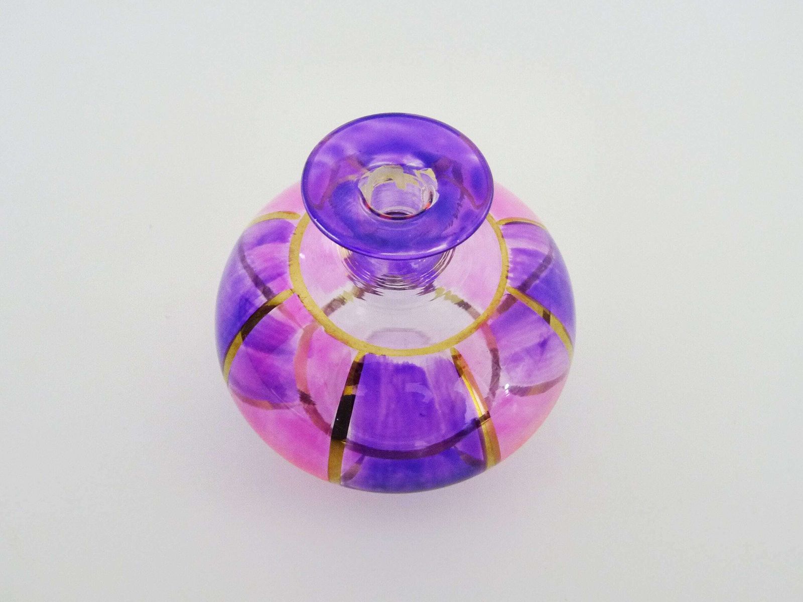 Mid Century Murano Glass Perfume Bottle, Italy. The 50's photo buy