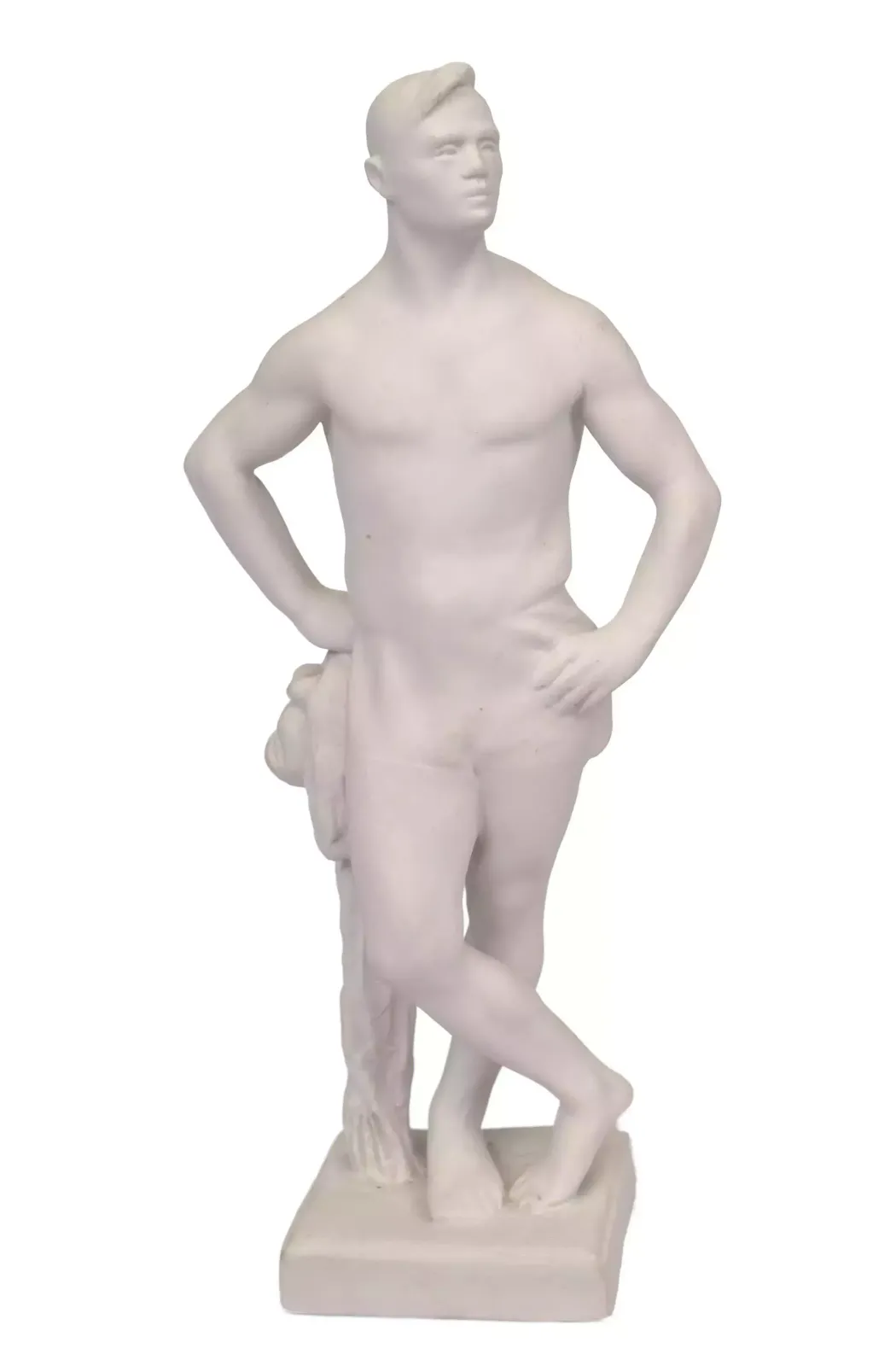 Biscuit Figure Boxer, 1950s, Vintage