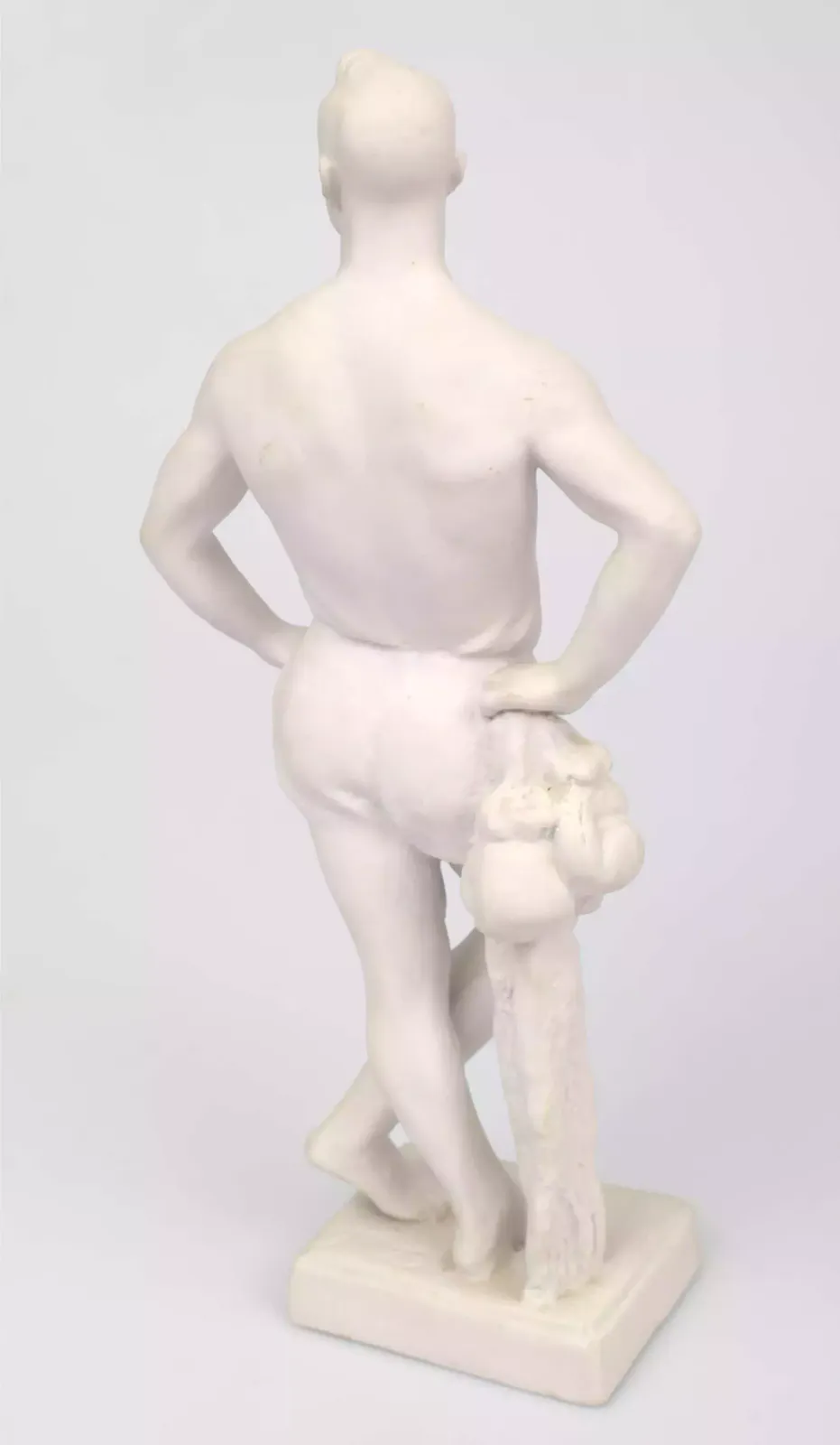 Biscuit Figure Boxer, 1950s, Vintage photo Home Decor