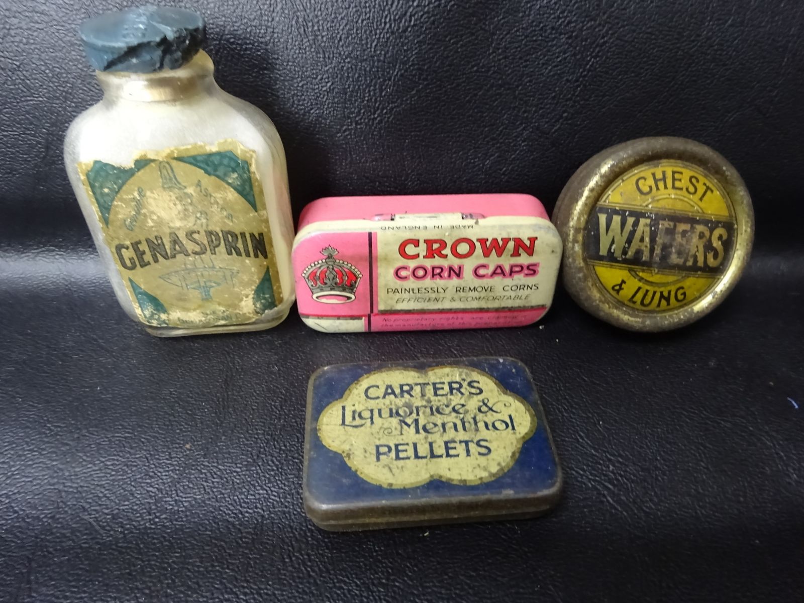 Collection Of 19 Early 20th C Medicinal Tins (Some Rarities) photo vintage
