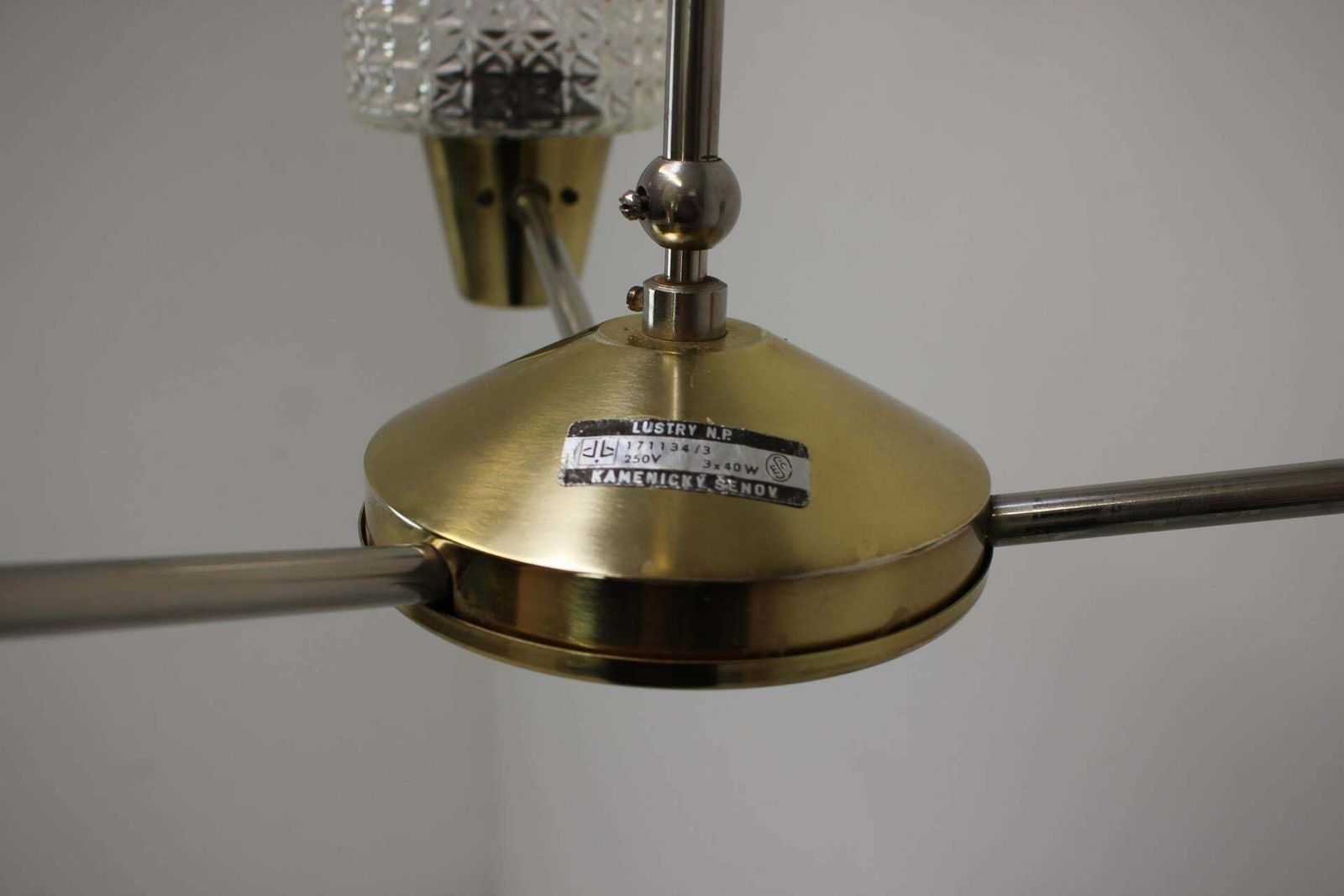 Chandelier By Kamenicky Senov, 1970s, Czechoslovakia photo furniture