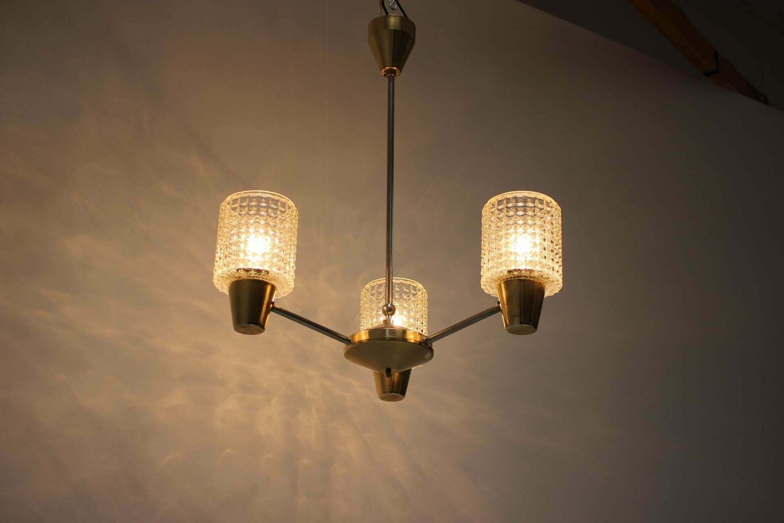 Chandelier By Kamenicky Senov, 1970s, Czechoslovakia photo buy