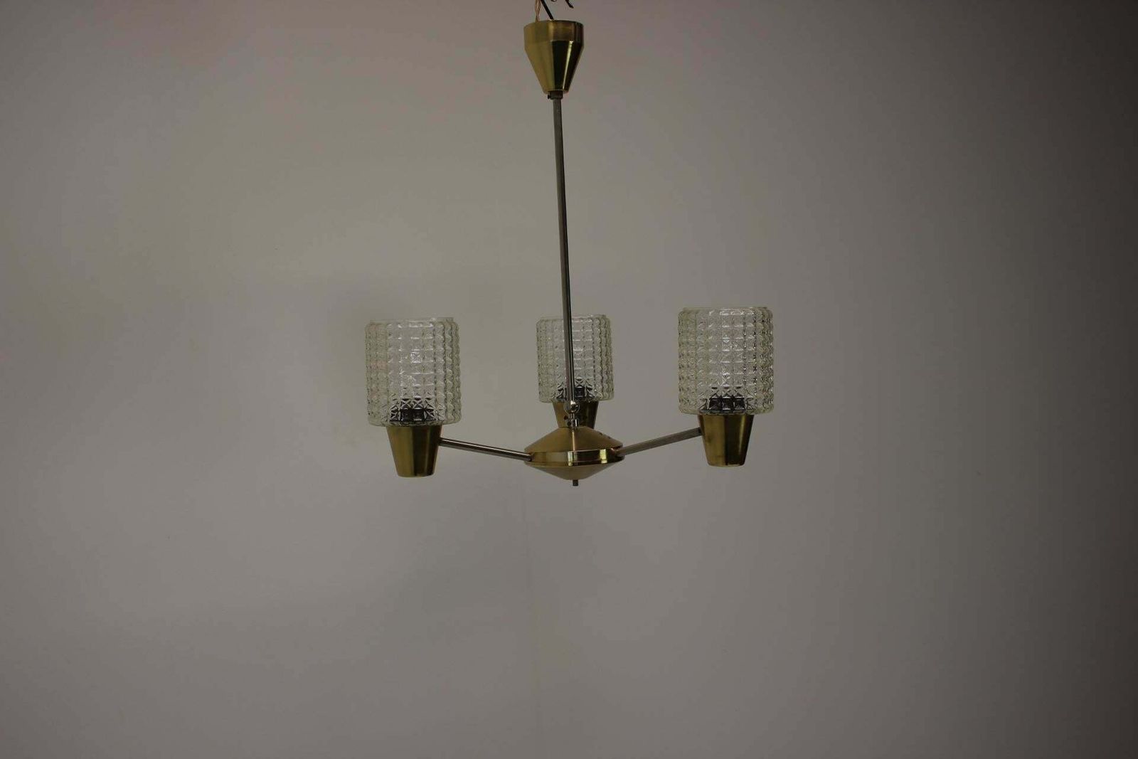 Lighting Chandelier By Kamenicky Senov, 1970s, Czechoslovakia photo