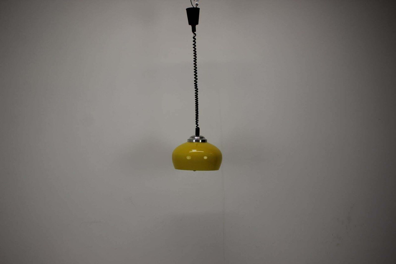 Adjustable Mid Century Pendant In The Style Of Meblo, 1980's, Czechoslovakia photo vintage