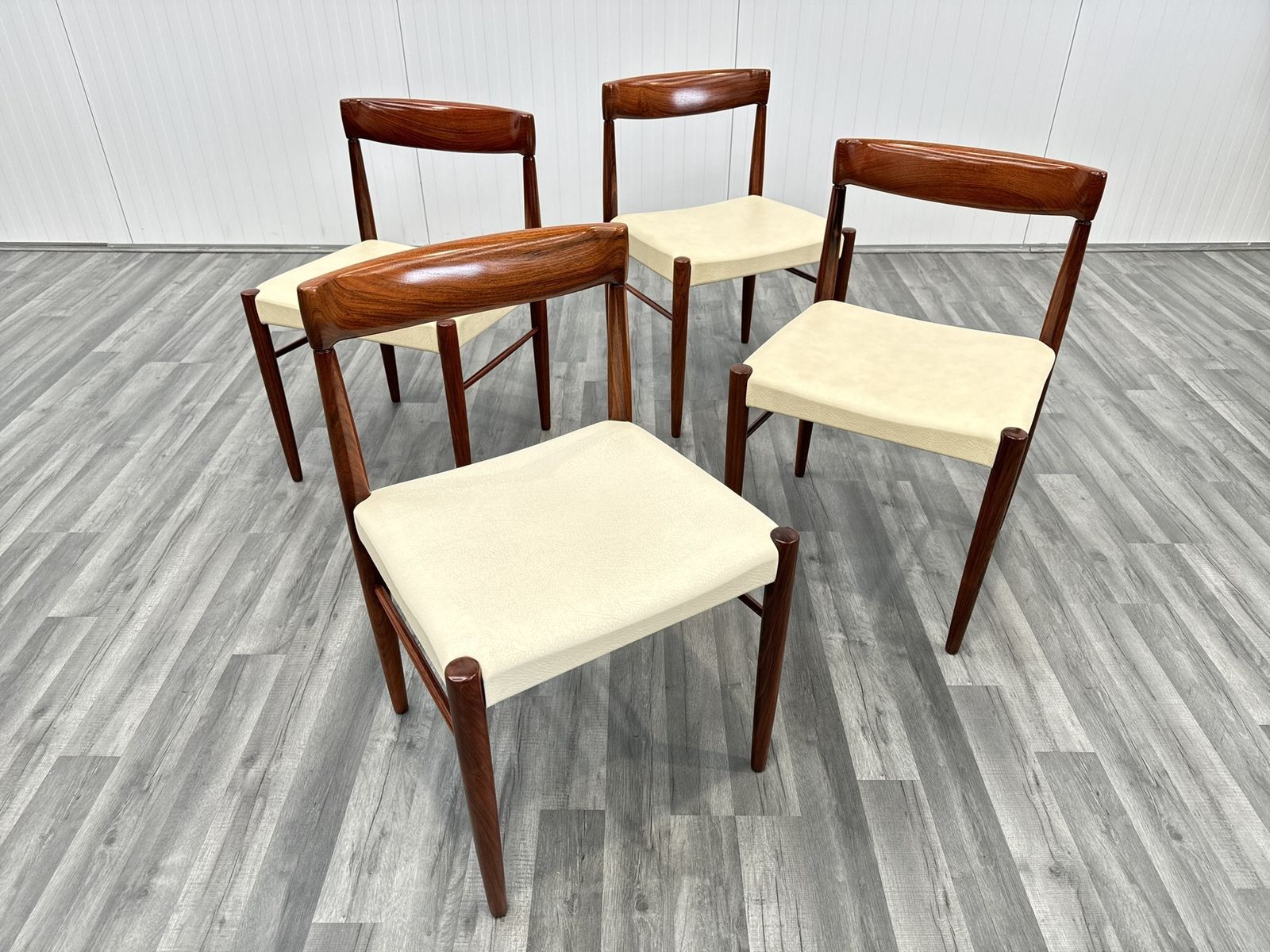 Hw Klein Teak Danish Dining Chairs For Bramin. Set Of 4 photo furniture
