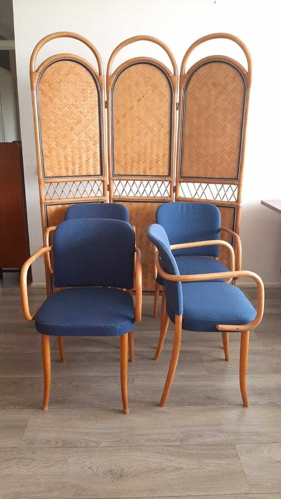 Set Of 6 Thonet Chairs, 1950s, Modernist photo vinterior