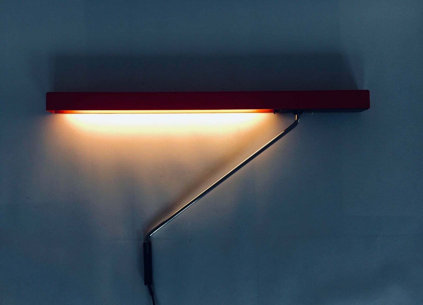1970's German Design Swing Arm Mounted Desk Lamp By Aeg photo furniture