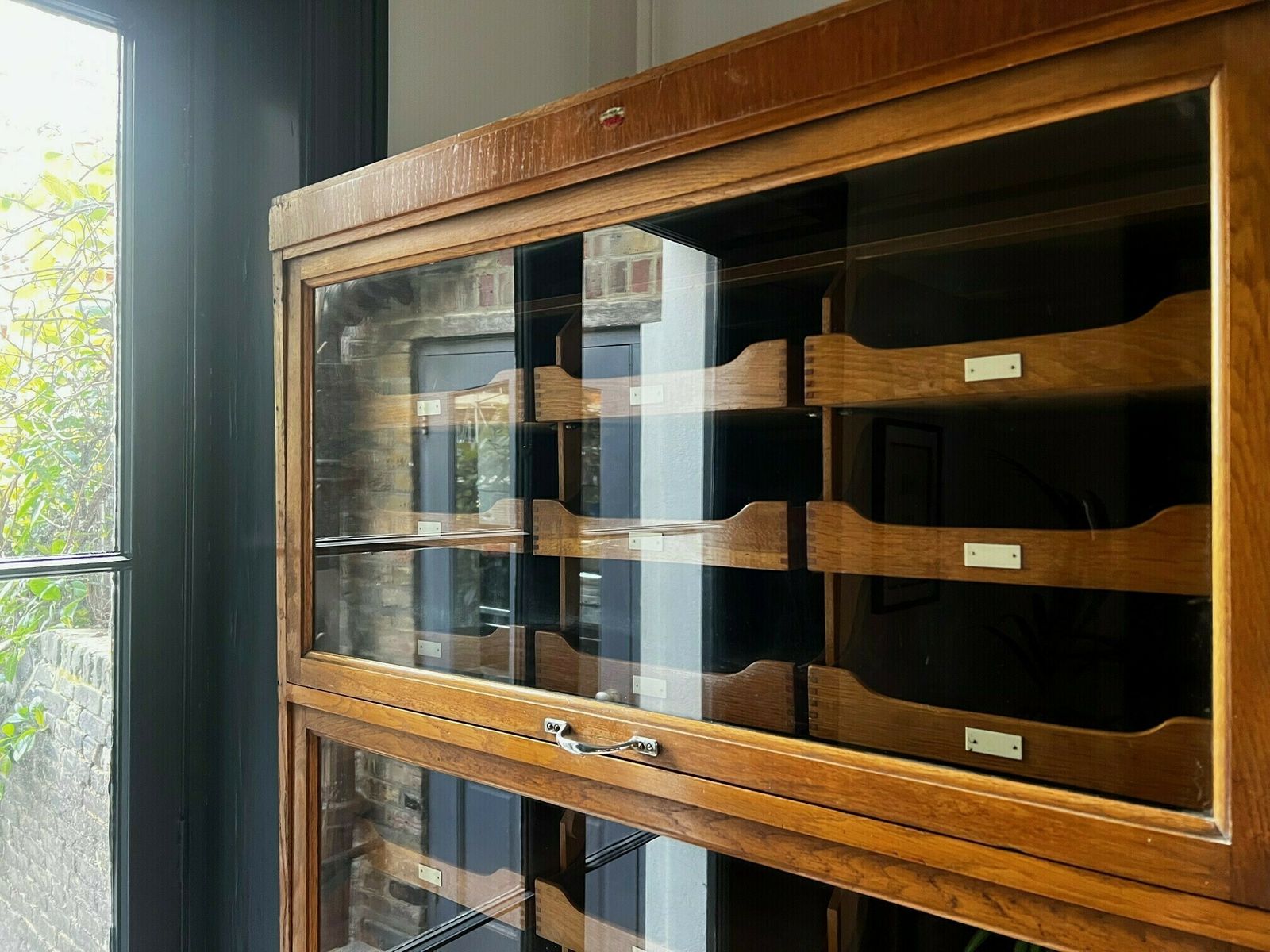 Flip Up Haberdashery Cabinet, Early 20th Century photo for sale