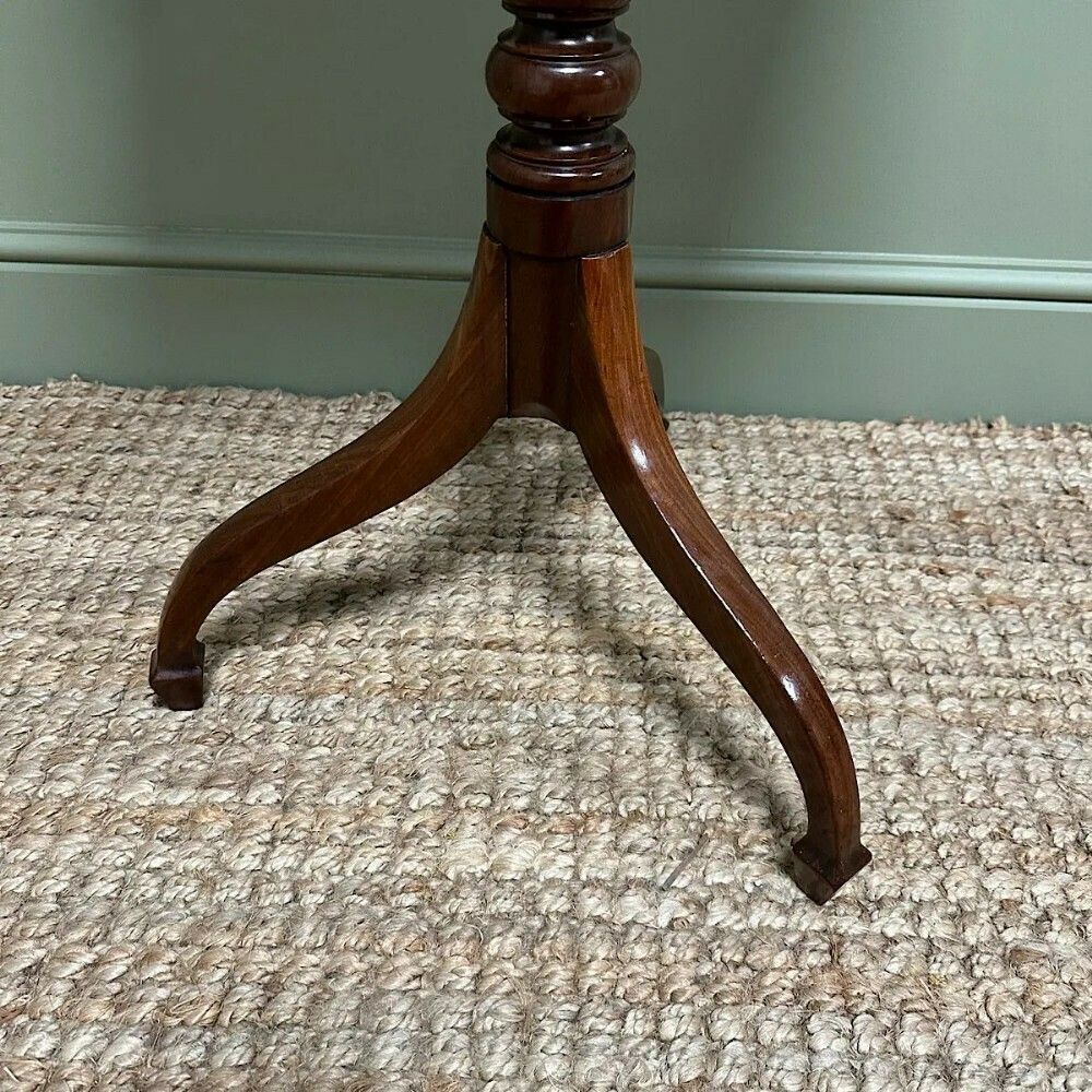 Elegant 19th Century Antique Mahogany Occasional Table photo Furniture