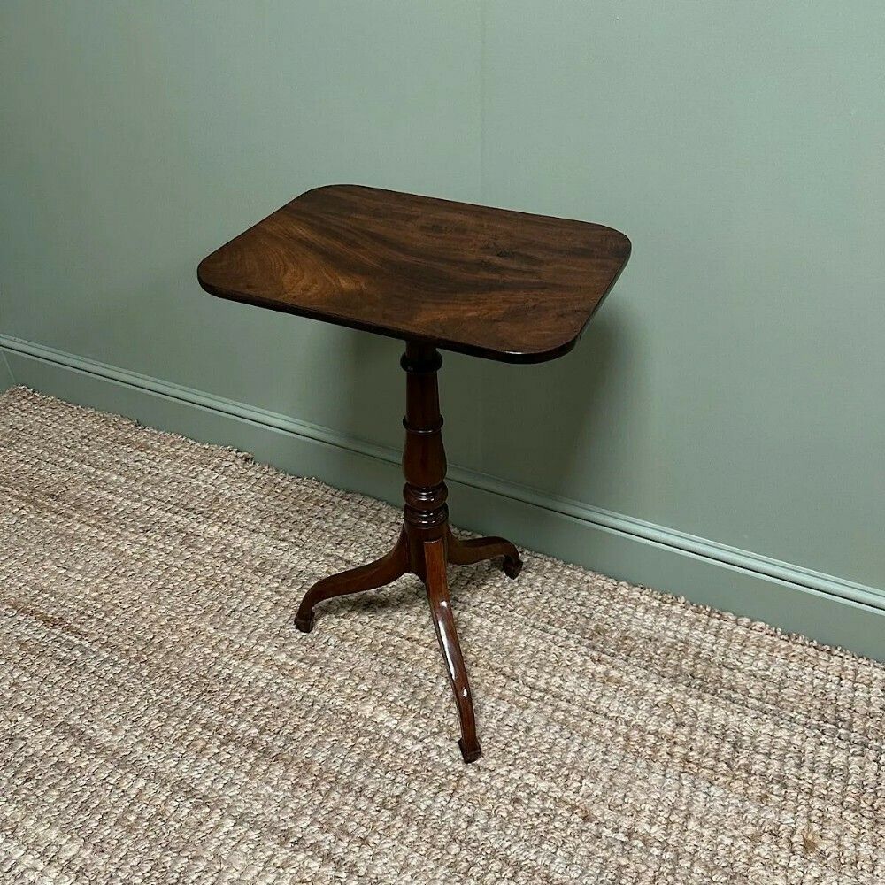 Elegant 19th Century Antique Mahogany Occasional Table photo buy