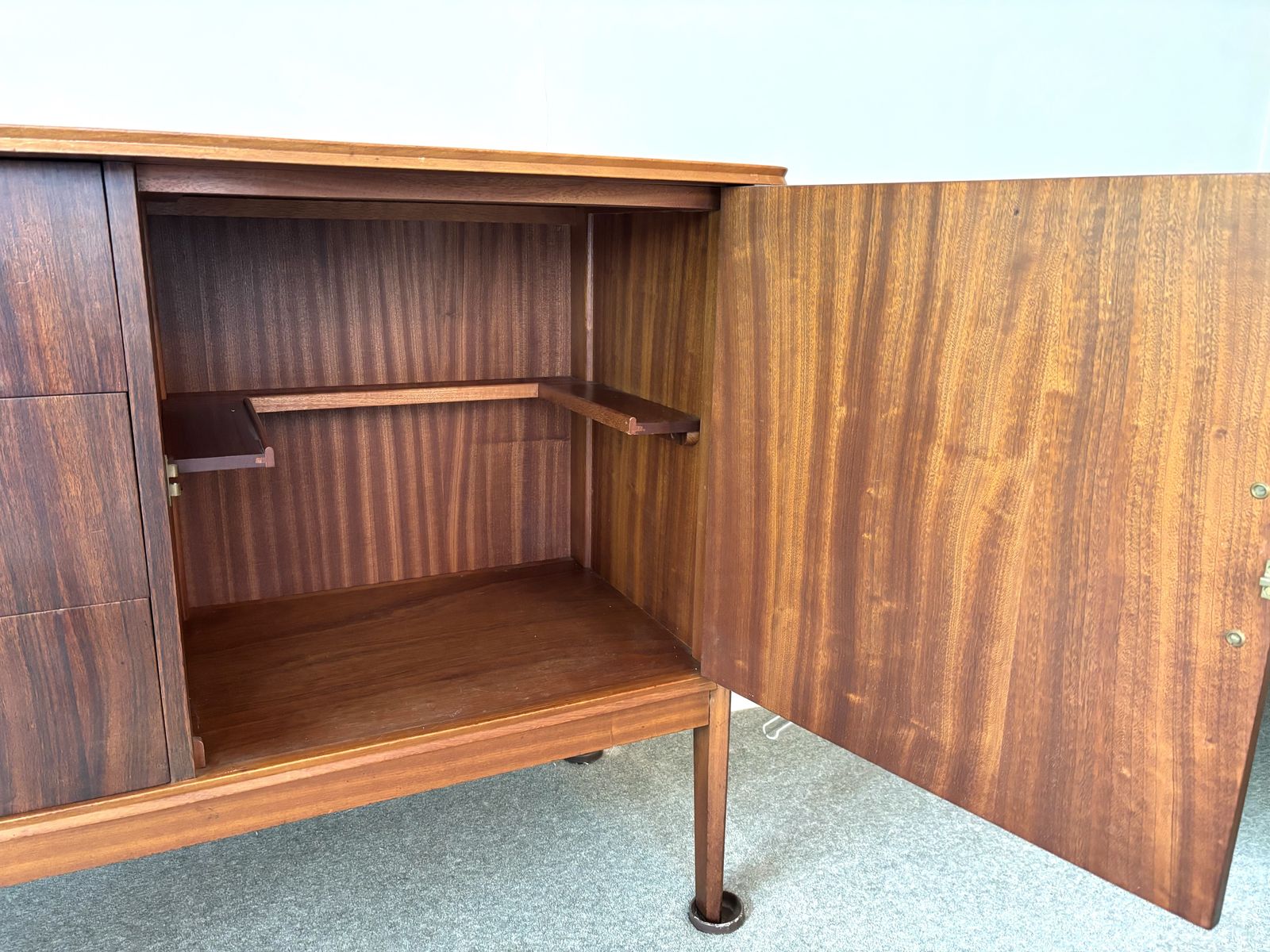 Vanson Walnut And Teak Sideboard 1963 photo 350.0