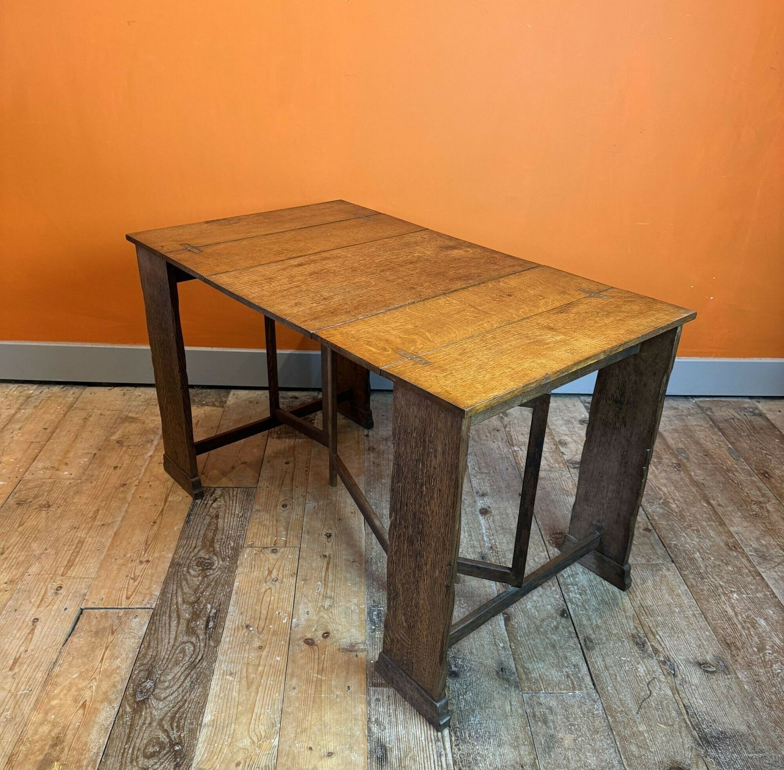 Cotswolds School Metamorphic Oak Table Attributed To Fred F. Foster photo Furniture