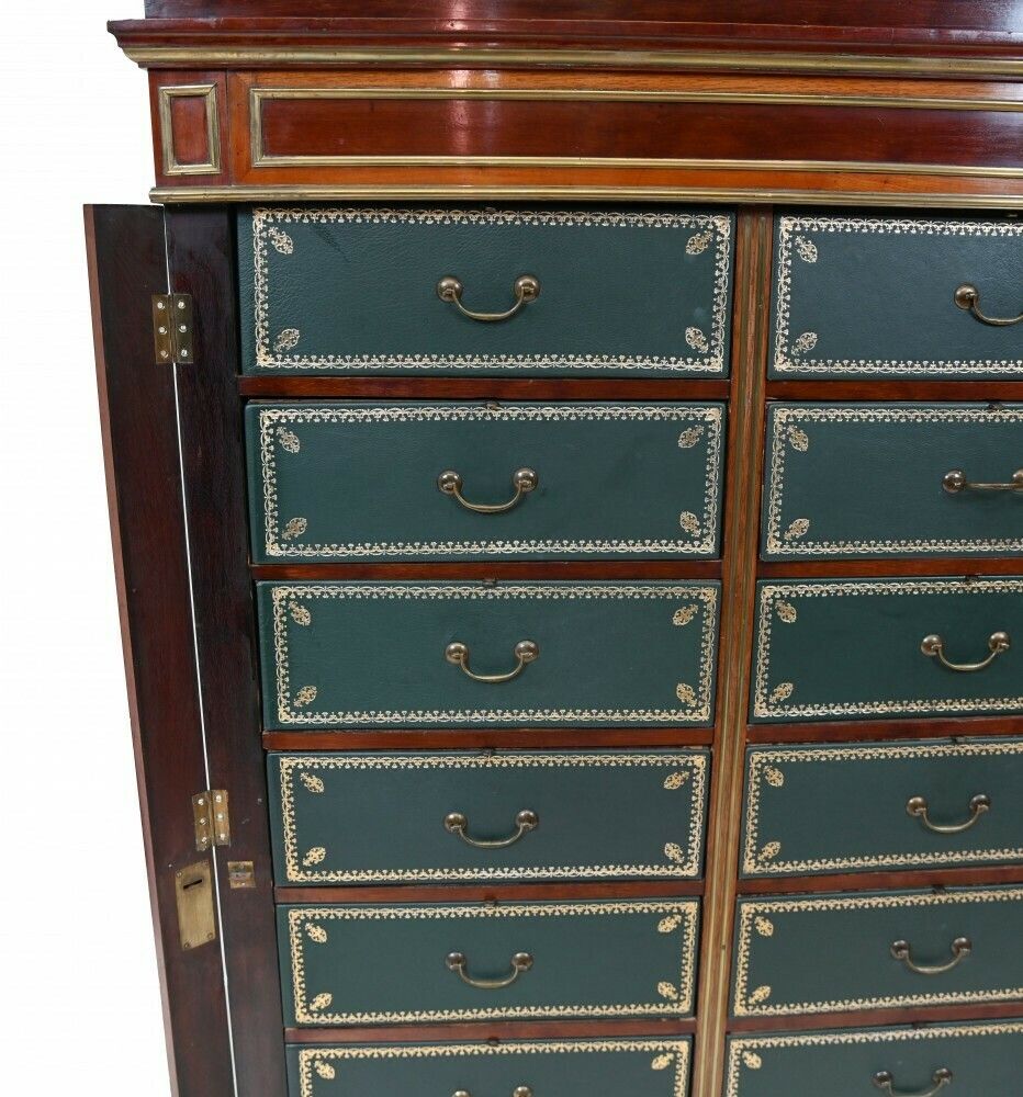 photo for sale Charles X Cartonnier Chest Drawers French Antique Mahogany 1815